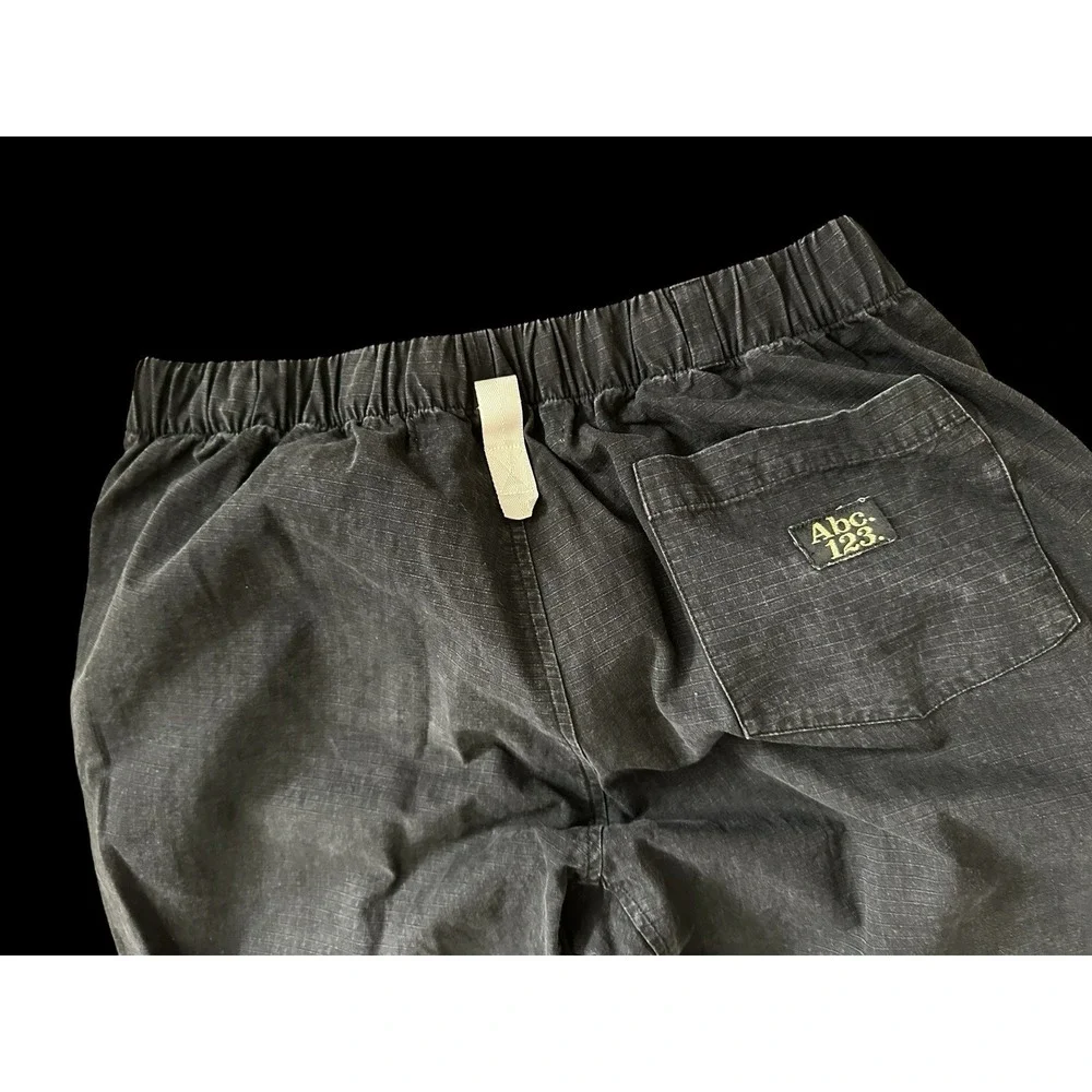 Advisory Board Crystals Abc 123 Ripstop Pants Mens Size Large Black Designer